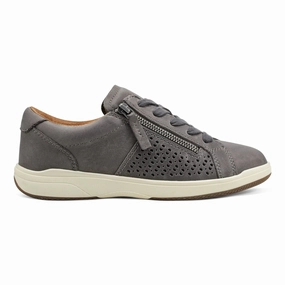 Netta Round Toe Casual Lace-up Sneakers Free Lane Path Smooth