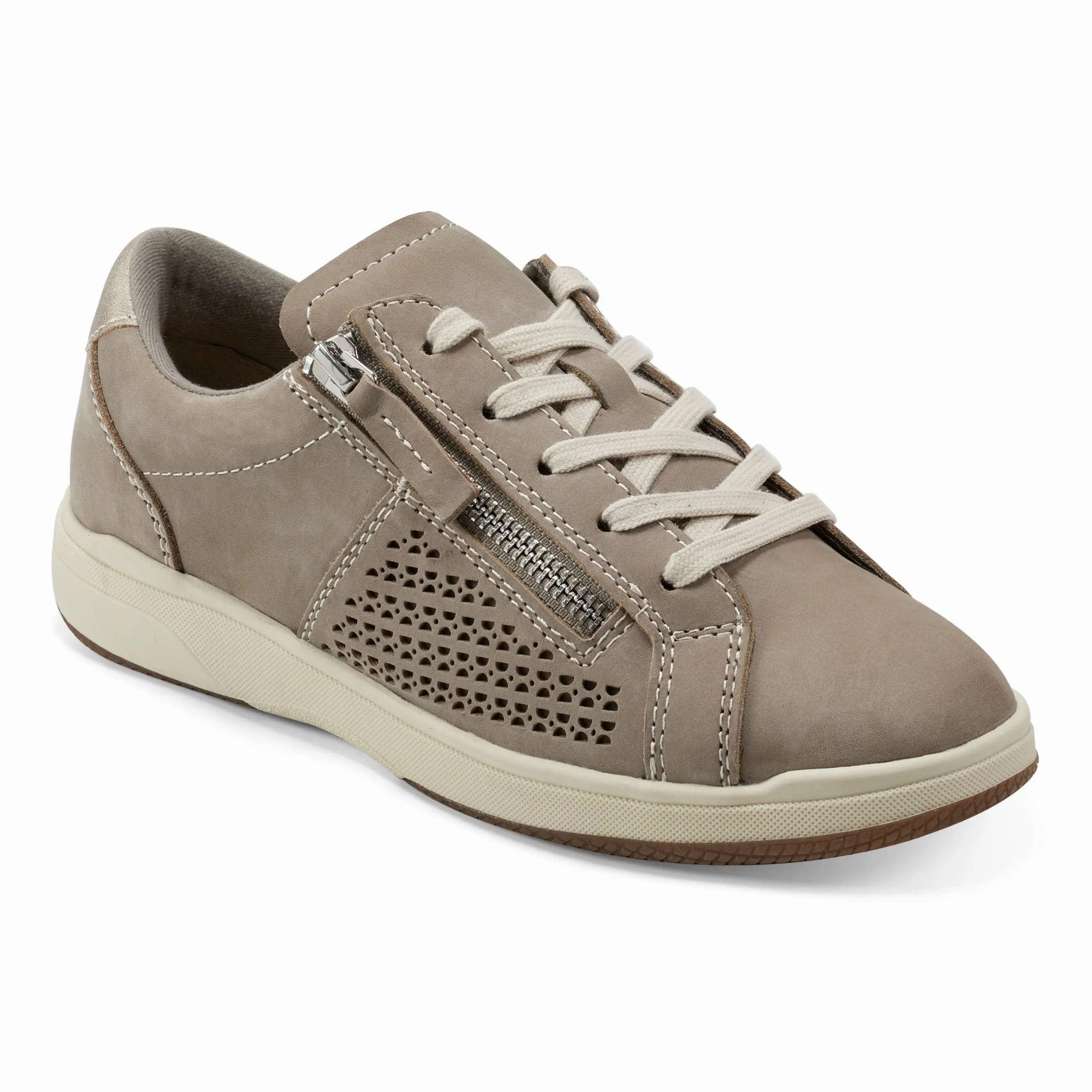 Netta Round Toe Casual Lace-up Sneakers Light Motion British Elegance