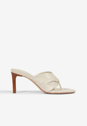 Durable Outdoor Shoes Impact Dispersing Structure Lori Mid Leather Sandal