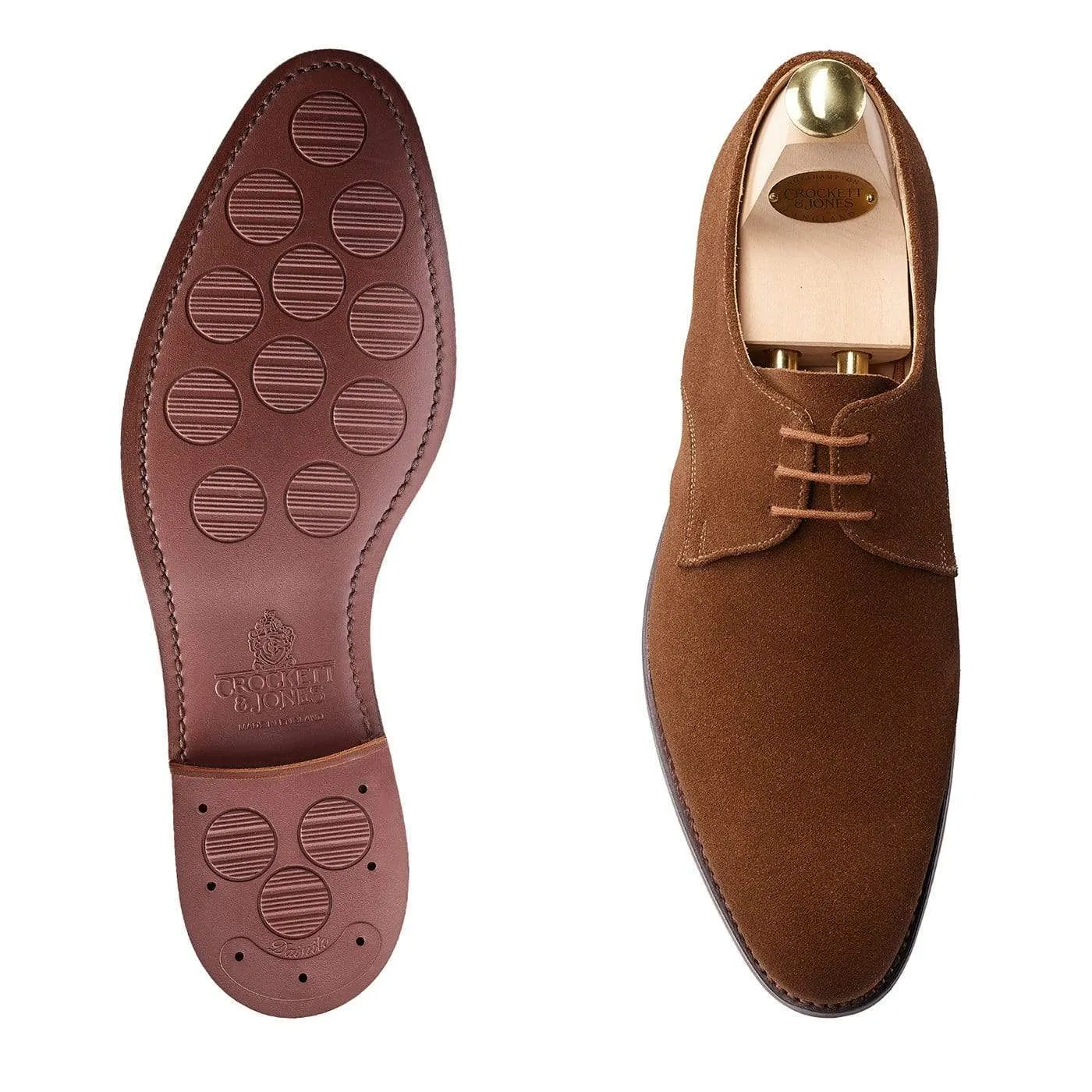 Newquay Snuff Suede Non Slip Office Workers Padded Comfort Standing Workers