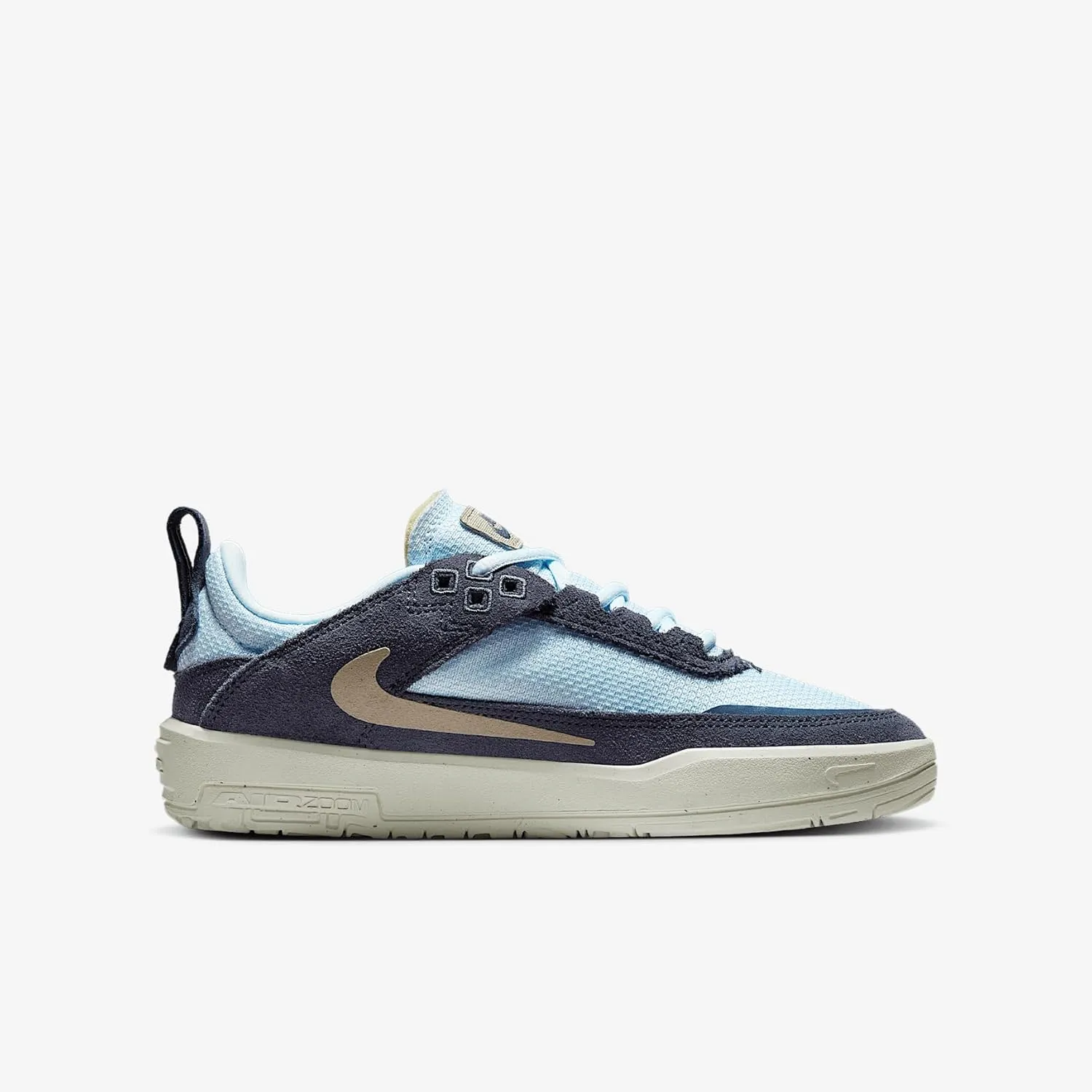 Nike SB Day One Big Kids' Skate Shoes (FN4210-402, Thunder Blue/Blue Tint/Sail/Khaki)