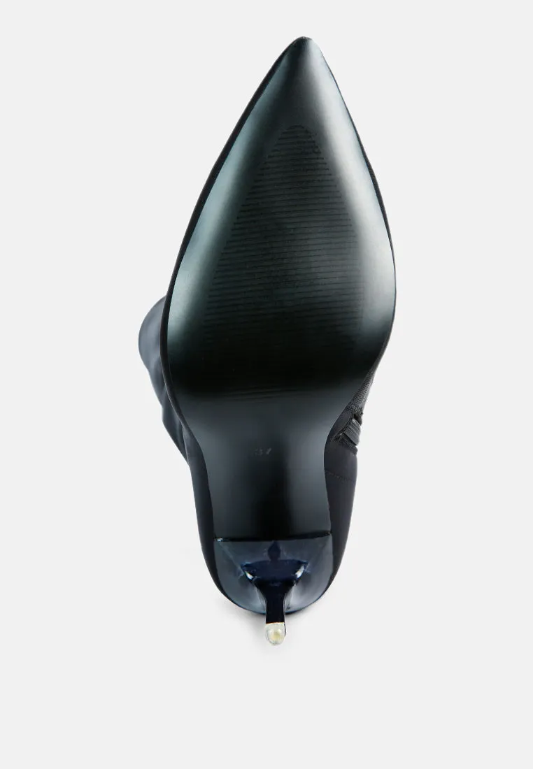 no calm superstretch stiletto long boot
