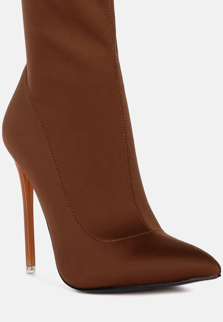 no calm superstretch stiletto long boot