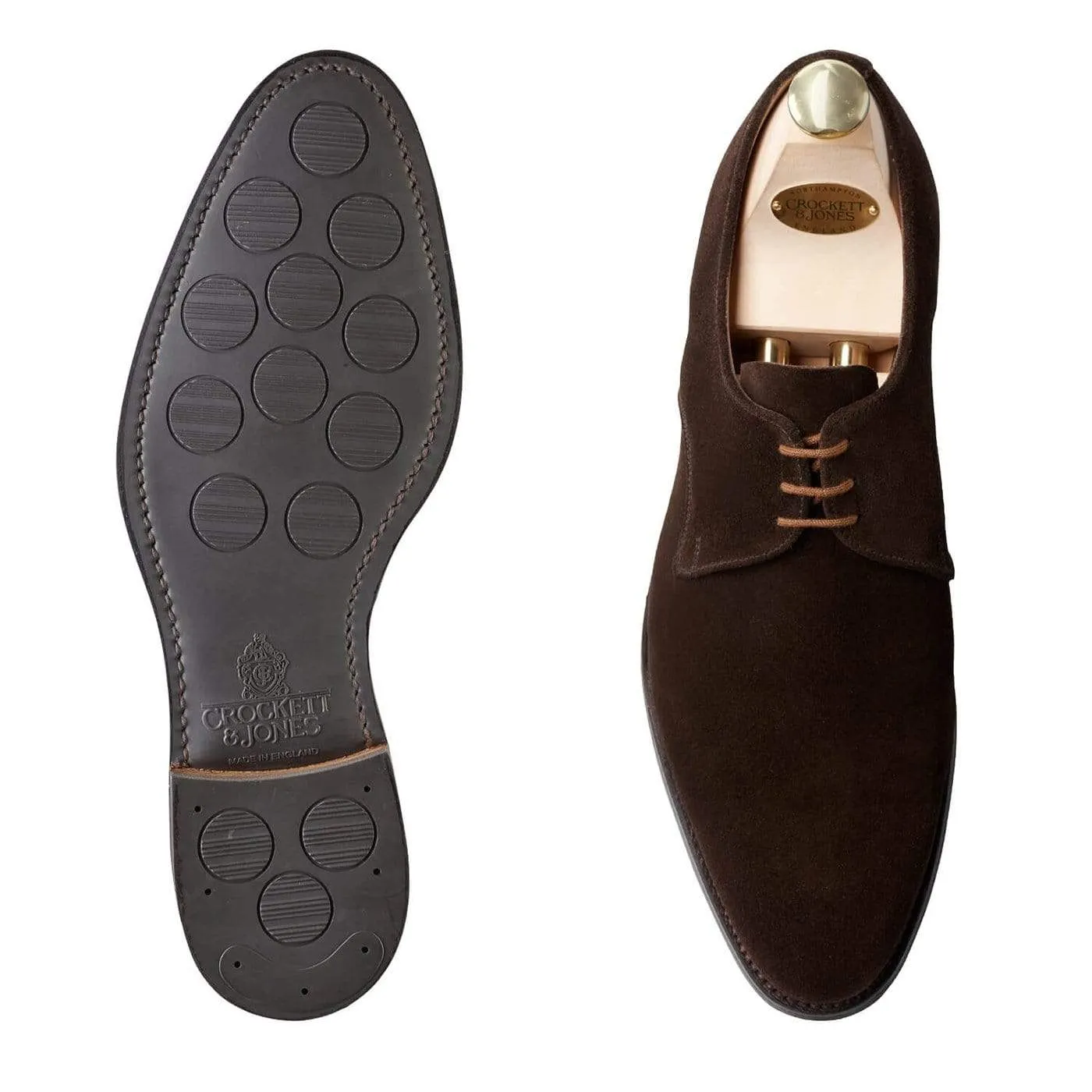 Newquay Dark Brown Suede Pressure Relief Responsive Cushion Tech