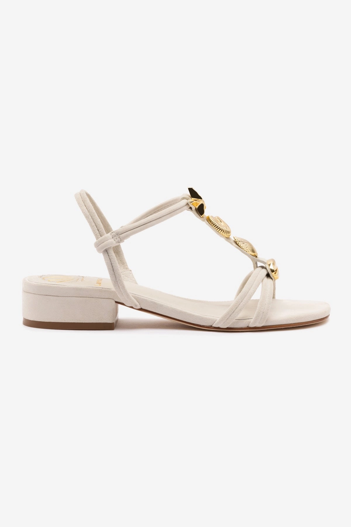 Shelly Flat Sandal In Mushroom Grey Suede Sky Walk