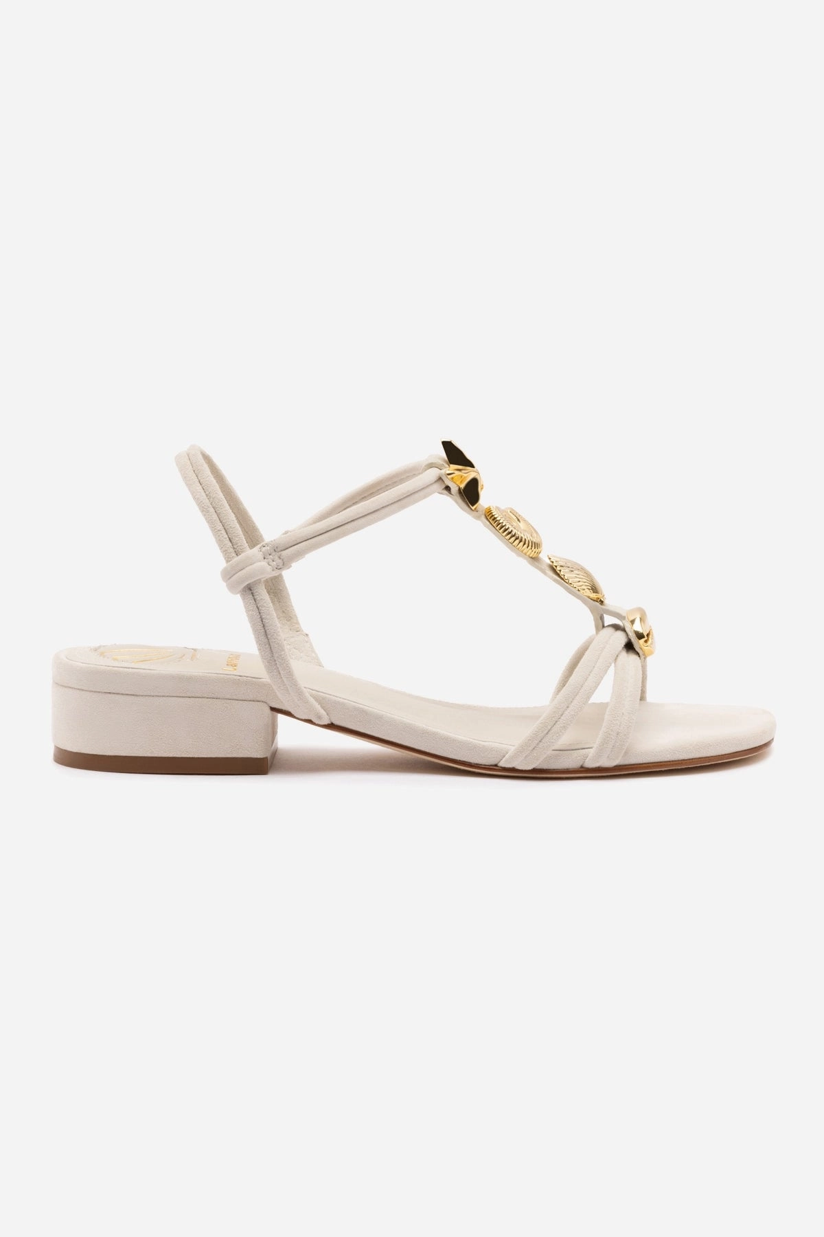 Breathable feature Elegant Shelly Flat Sandal In Mushroom Grey Suede