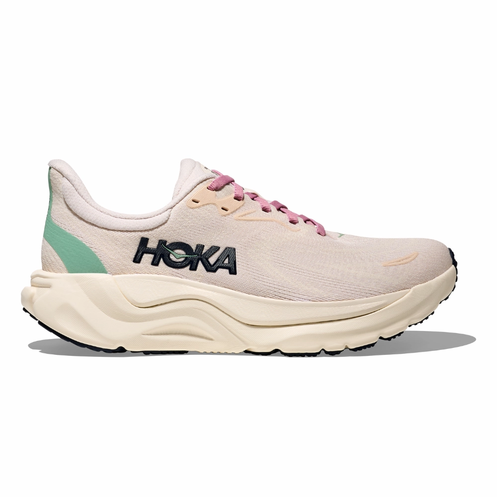 Month Strong Quick Drying Travel Enthusiasts Women's Arahi 8 - Rose Cream / Alabaster