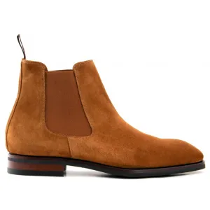 Non-Slip Cow Suede Men's Chelsea Boots