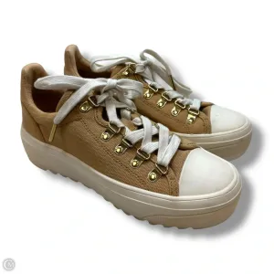 All Weather City Walking Reinforced Heel Counter Non Slip Durability Shoes Sneakers By Michael By Michael Kors In Tan, Size: 6.5