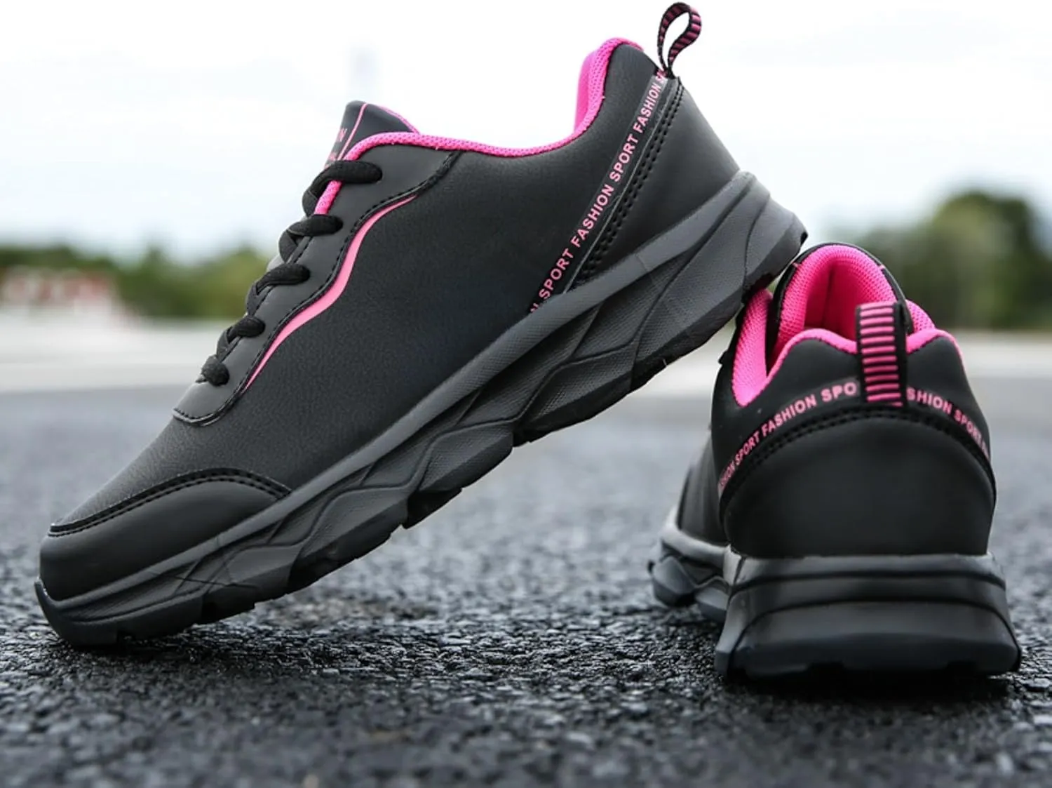 Non Slip Thick Bottom Sneakers for Women Non Slip Workout Fashion Tennis Running Sneakers Jogger Running Shoe