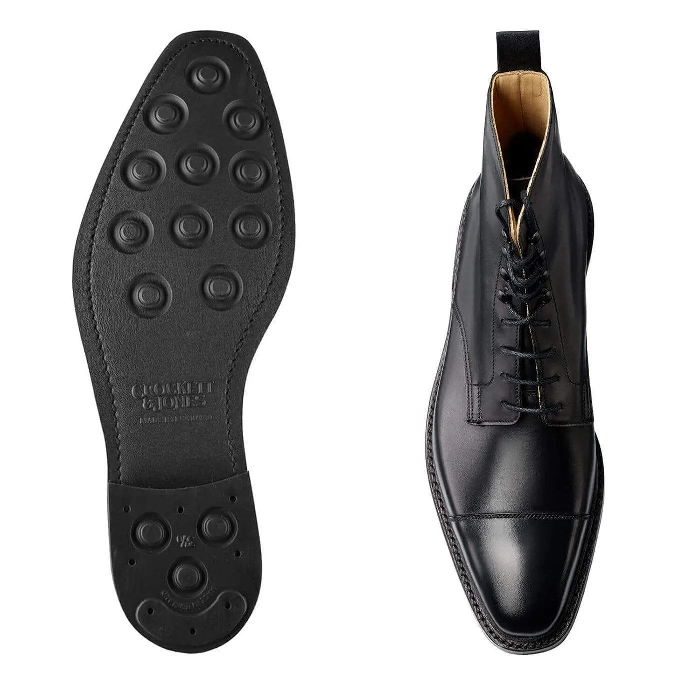 Northcote Black Wax Calf Ultra Comfort Scholar