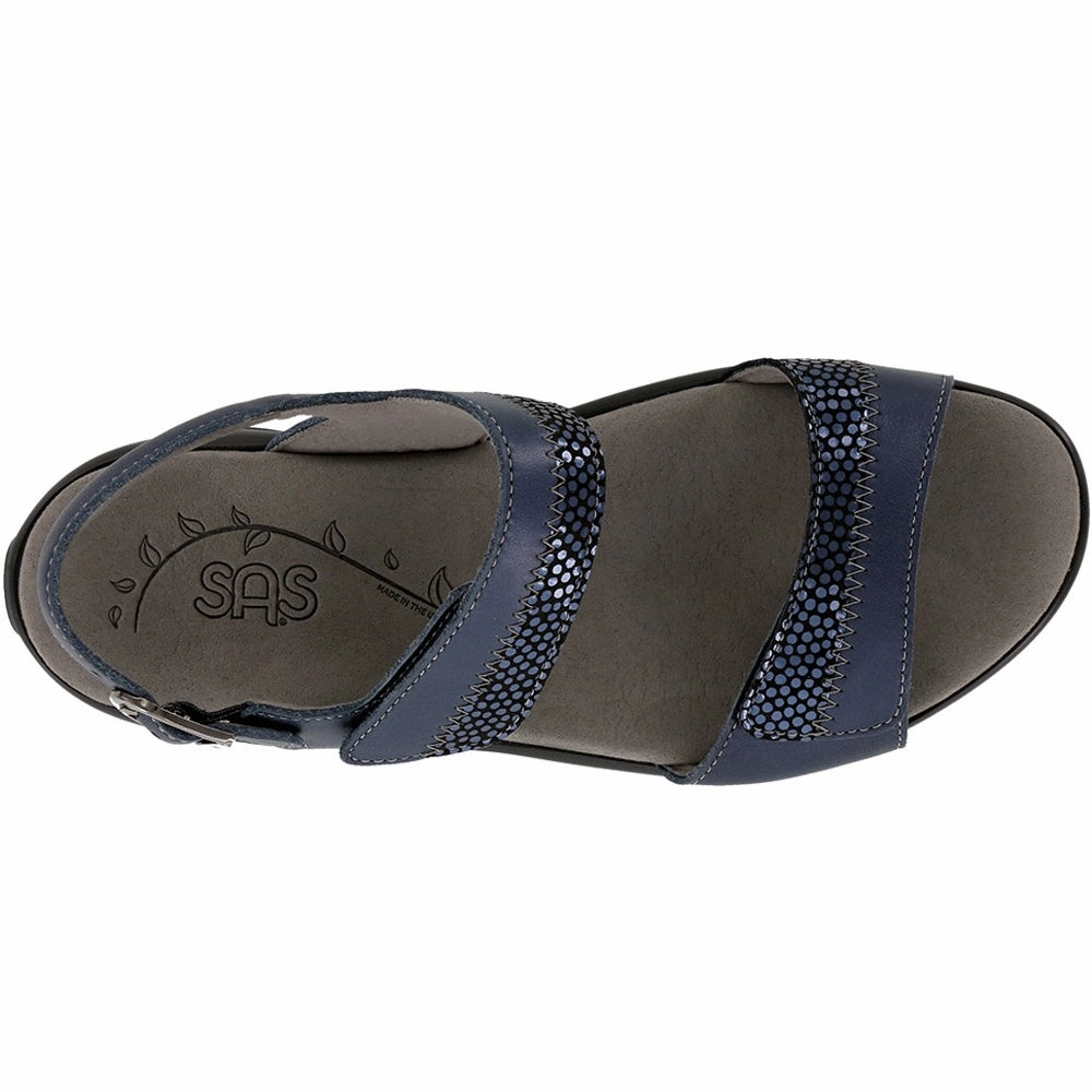 Moisture Wicking Fabric Nudu - Navy