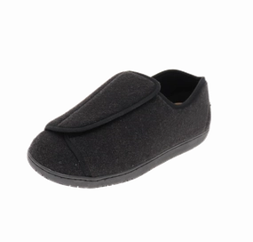 Comfort In Motion Nurse 2 Black Wool Slipper