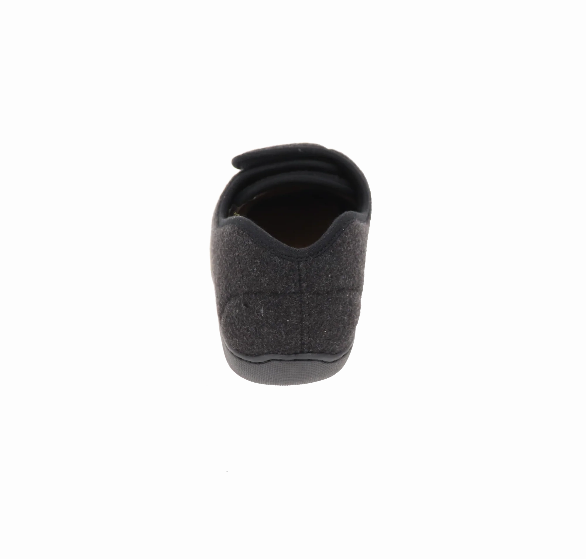 Nurse 2 Black Wool Slipper All Day Fit Easygoing Fit