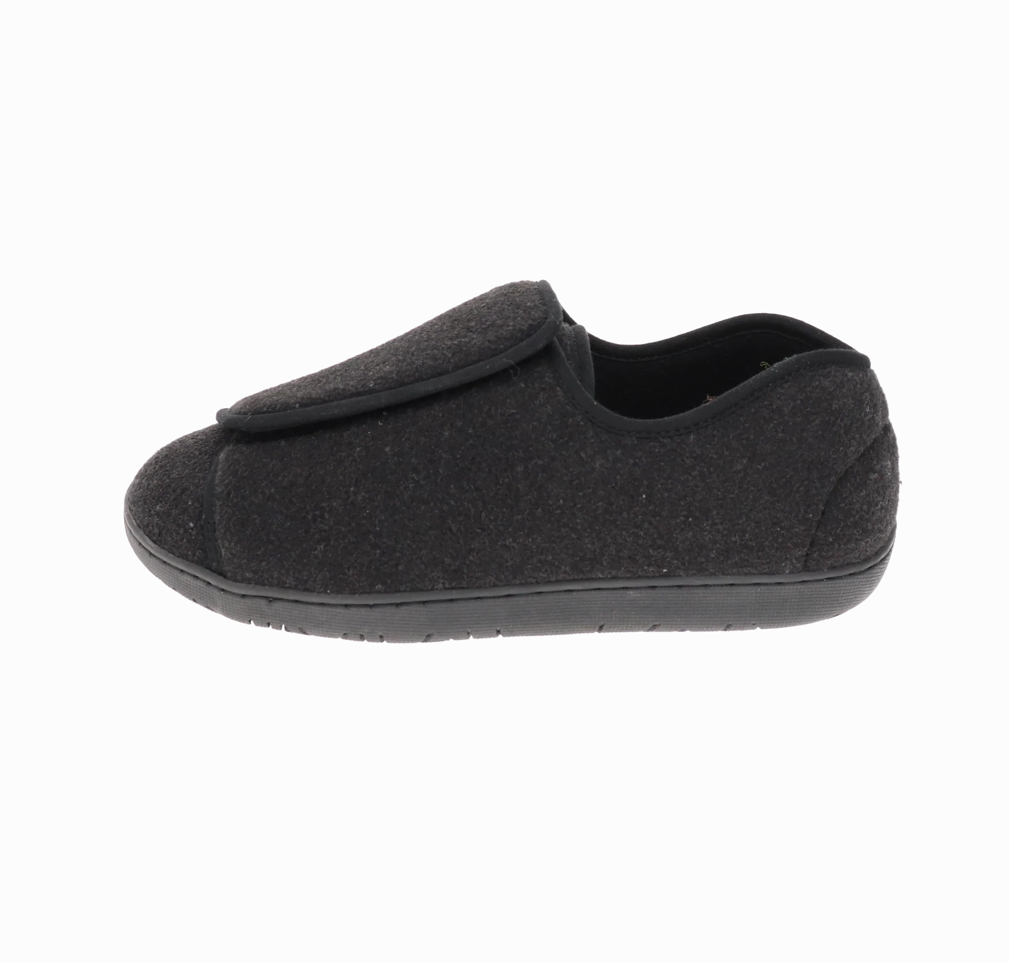 Nurse 2 Black Wool Slipper Zip Up Design High   Quality
