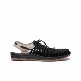 Air Flow Men's UNEEK Sneaker  |  Black/Plaza Taupe