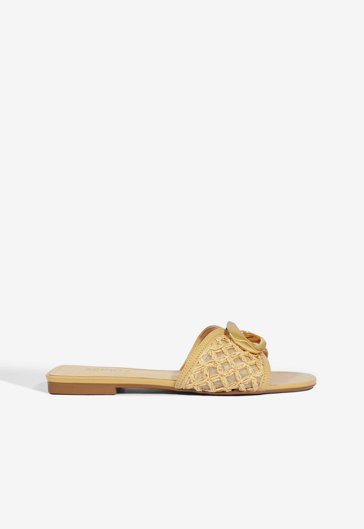 Low Profile Weekend Trip Olga Embroidery Synthetic Sandal