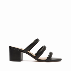 Ankle Collar Padding Long Walk Olly Mid Block Nappa Leather Sandal