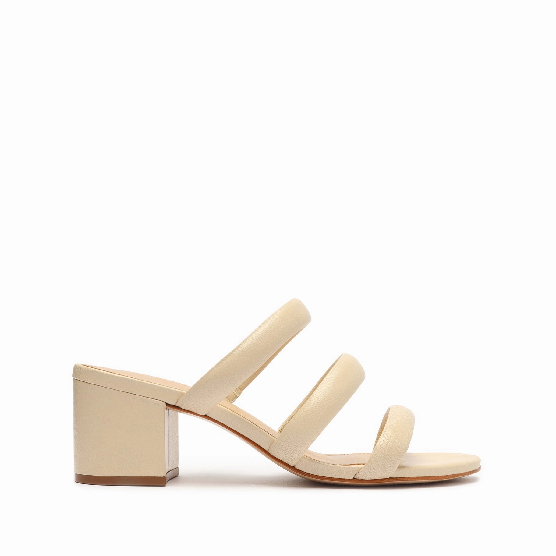 Heritage Line Olly Mid Block Nappa Leather Sandal