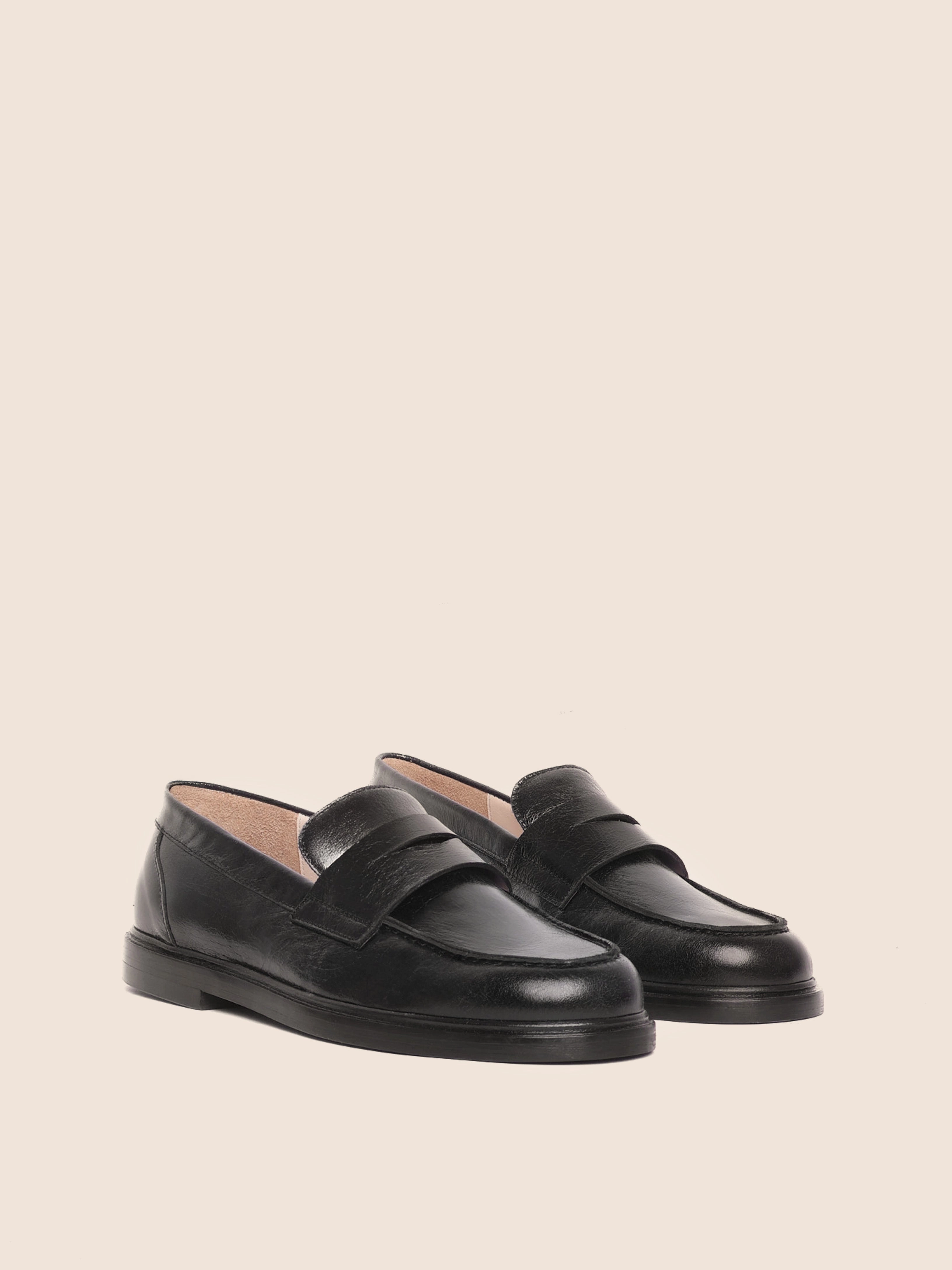 Style Meets Comfort Footwear Orio Black Loafer