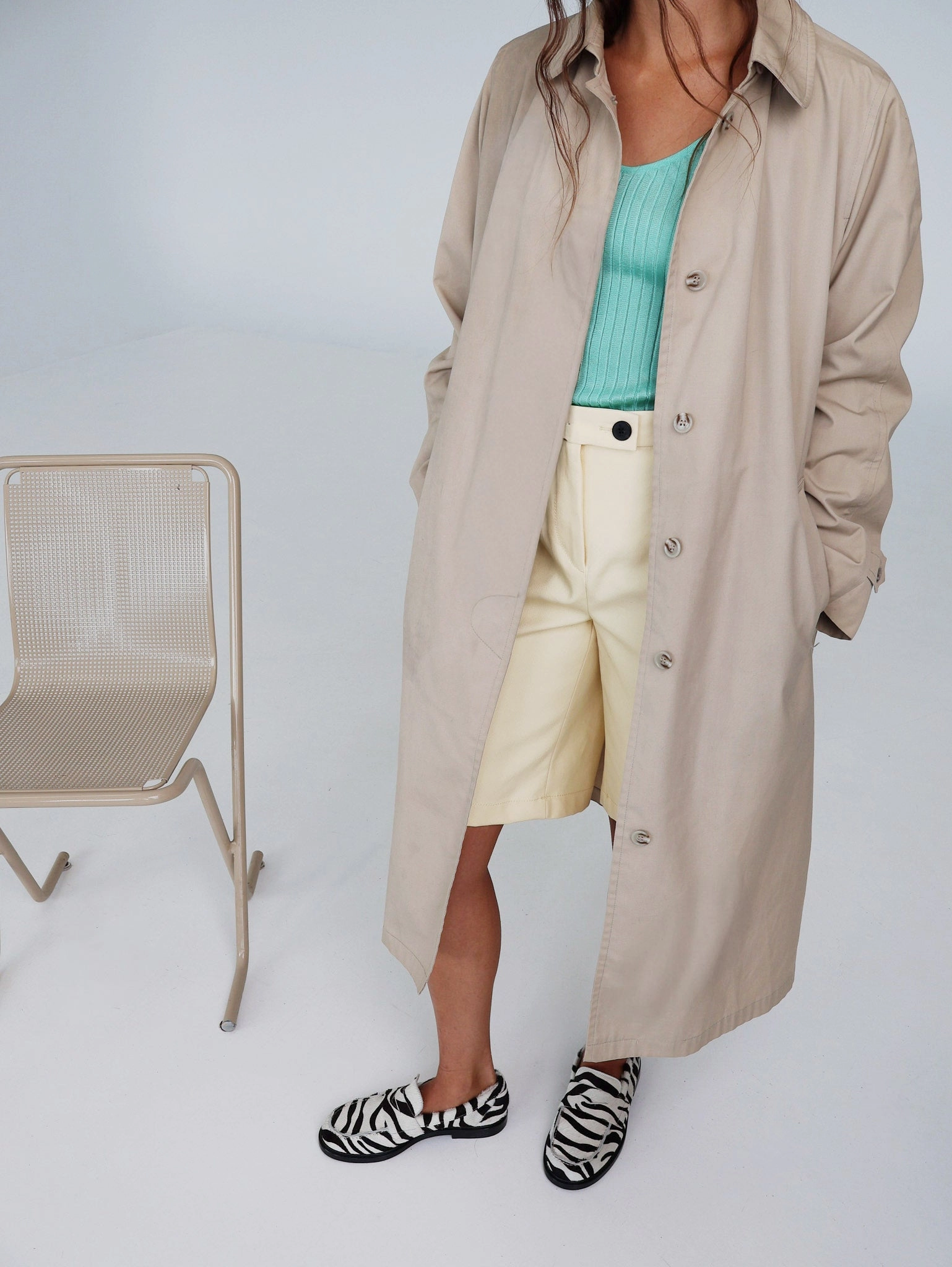 Hidden Spot Supportive Fit Orio Zebra Loafer