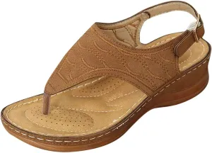 Orthopedic Sandals for Women Arch Support Orthopedic Womens Sandals Dressy Flat Sandals Women Summer Orthotic Arch Support Sandals for Women Indoor Womens Dressy Sandals with Arch Support