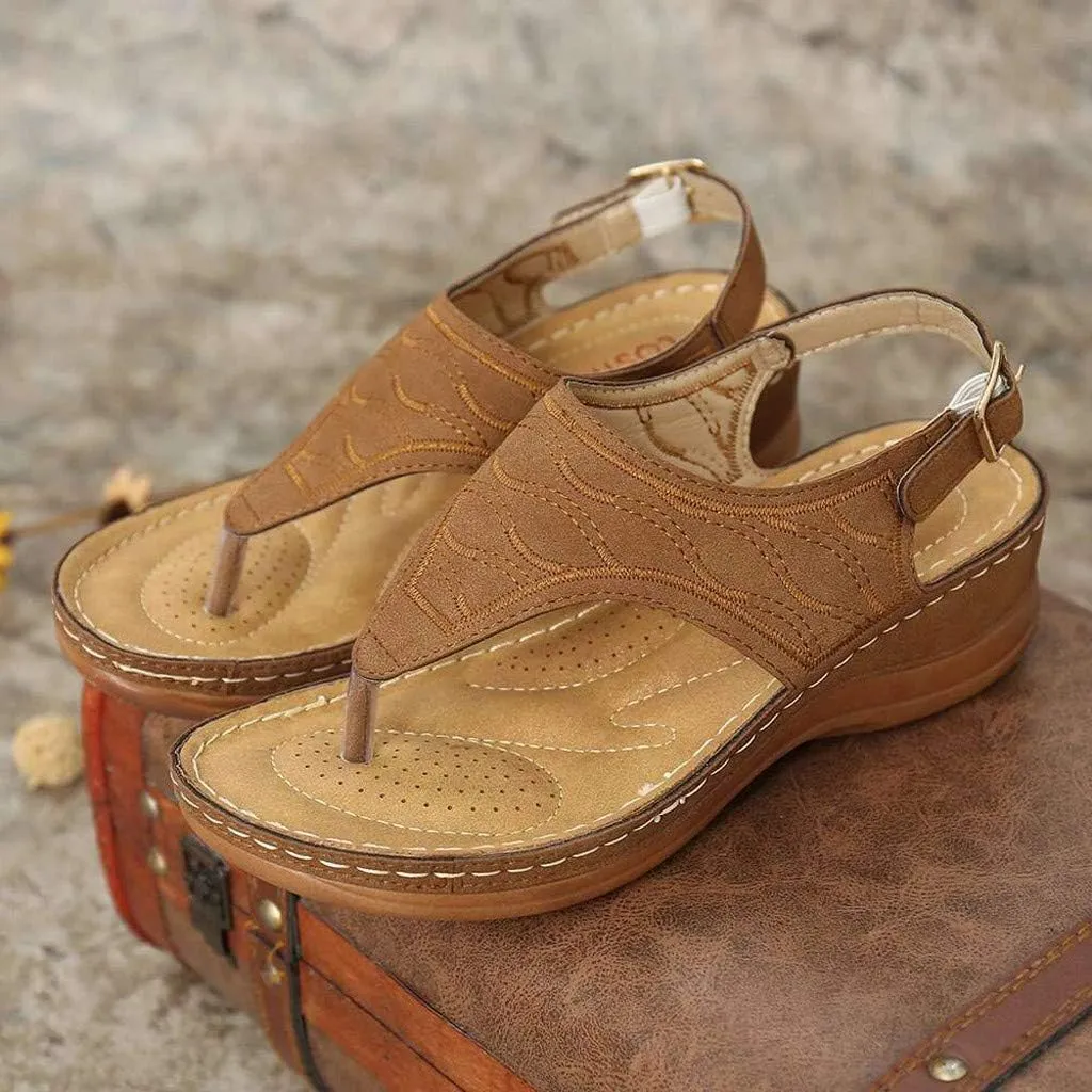 Orthopedic Sandals for Womens Dressy Orthopedic Womens Flip Flops Women's Sandals Arch Support Orthotic Cute Walking Sandals for Women Comfortable Summer Dressy Wedding Sandals for Women 2025