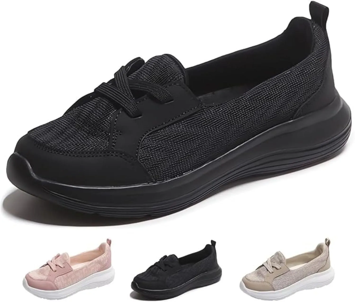 Orthopedic Women's Breathable Slip On Arch Support Non-Slip Shoes 2024 New Women's Shoes, Non-Slip Comfort