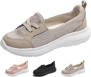 Orthopedic Women's Breathable Slip On Arch Support Non-Slip Shoes 2024 New Women's Shoes, Non-Slip Comfort