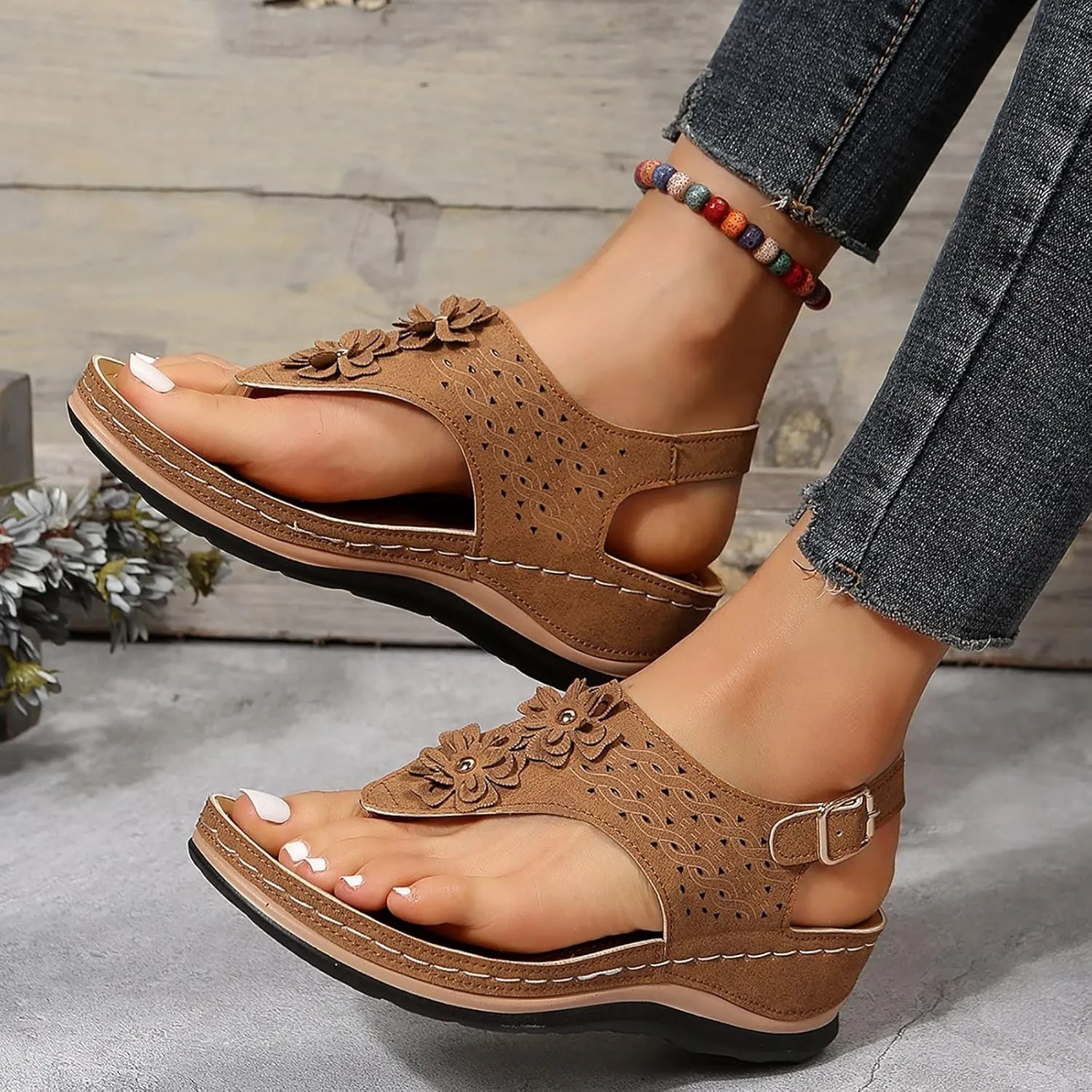 Orthotic Slippers for Women with Arch Support Orthopedic Arch Supports Slippers Walking Company Shoes for Women Sandals Orthotic Womens Sandals Slip On Wedge Womens Sandals Wide Width Leather Black