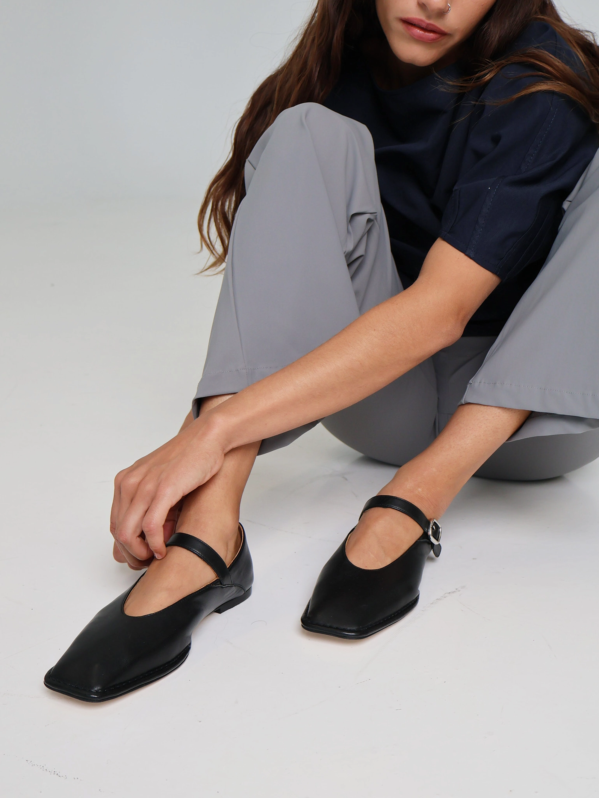 Casual Cushion Help Day Osuna Black Ballerina