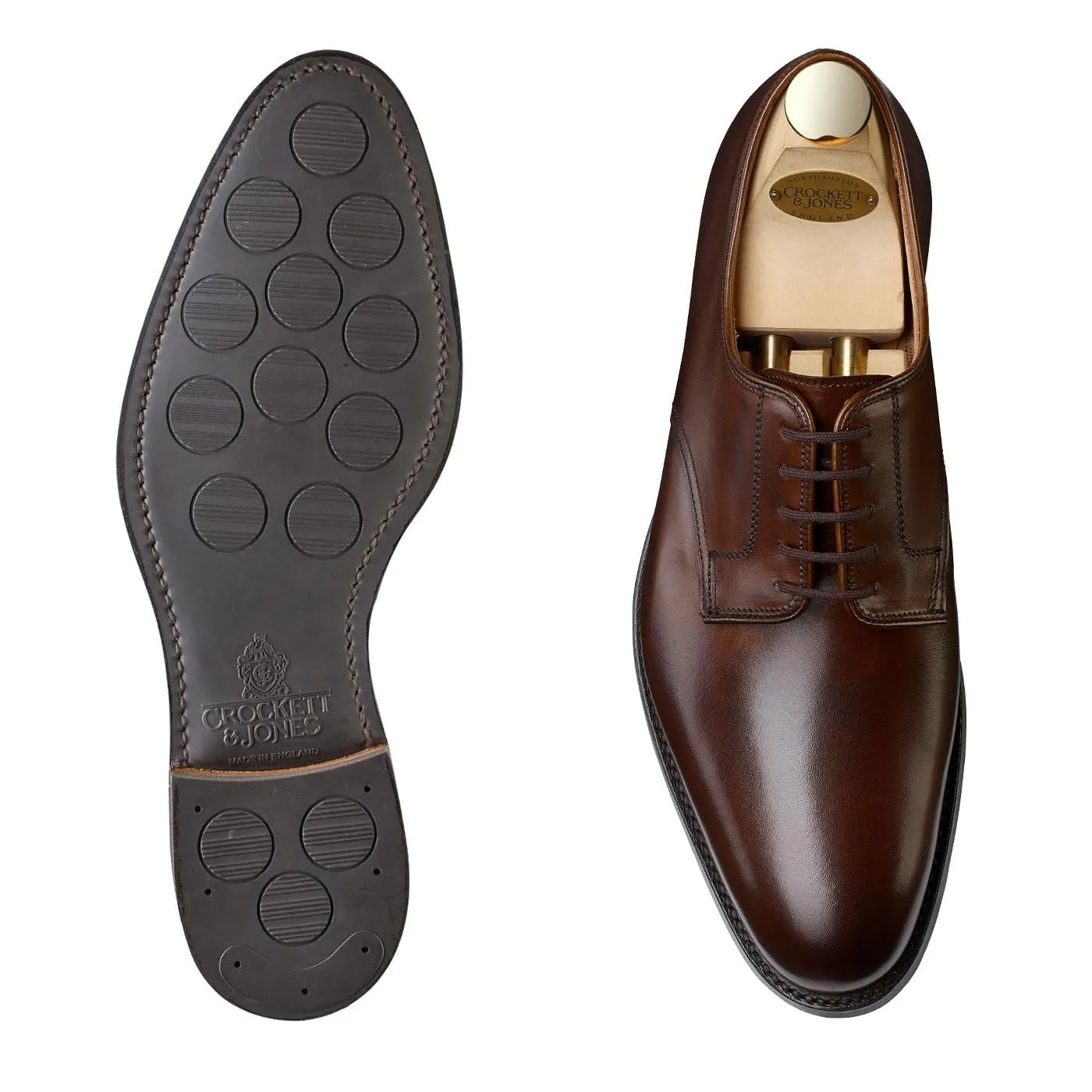 Bristol 3 Dark Brown Burnished Calf Airflow Ventilation Channels