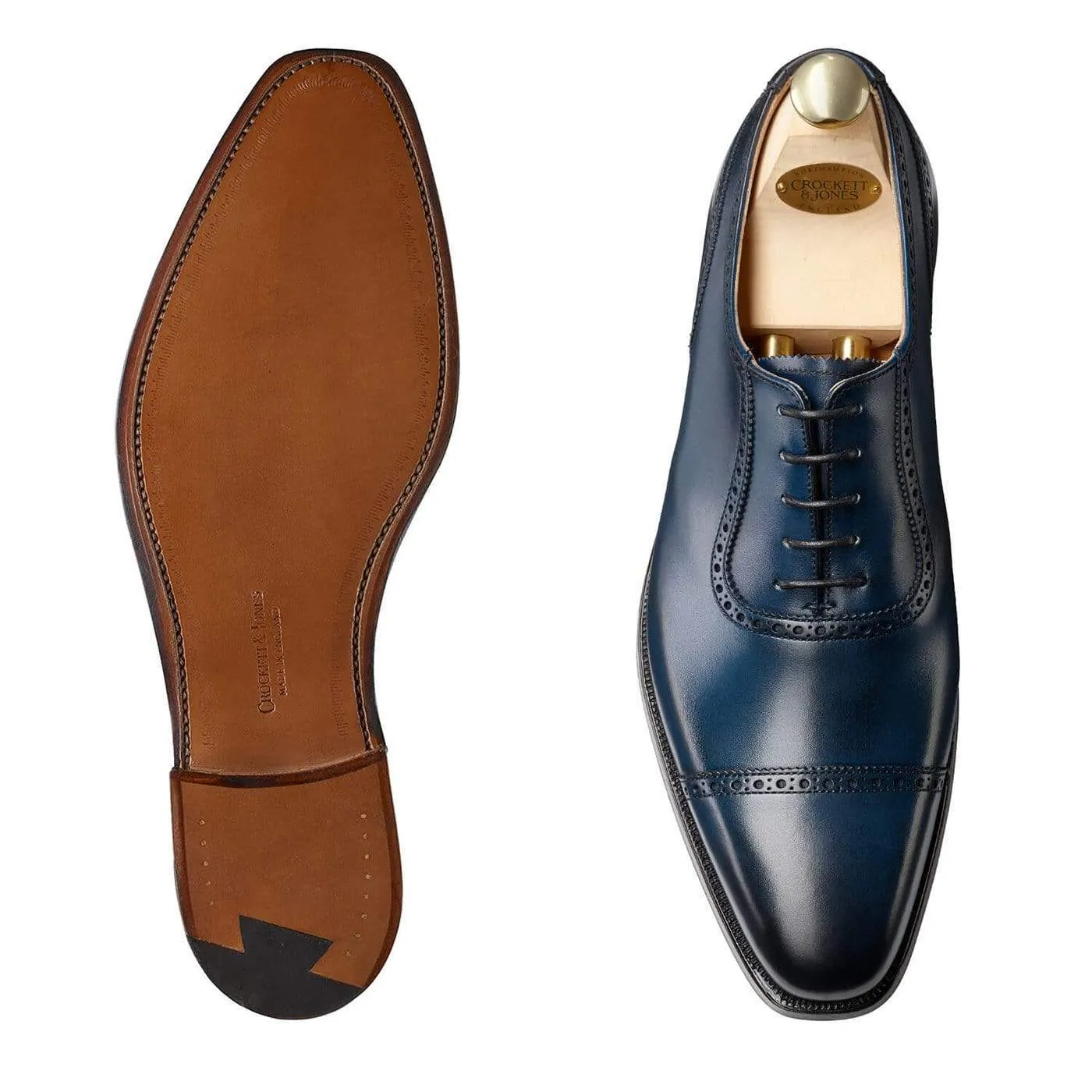 Comfort Run Freeze Proof Westbourne Blue Burnished Calf