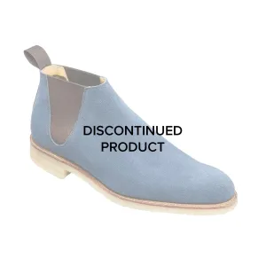Cranleigh Mid-Blue Suede Grip Support Snow Ready