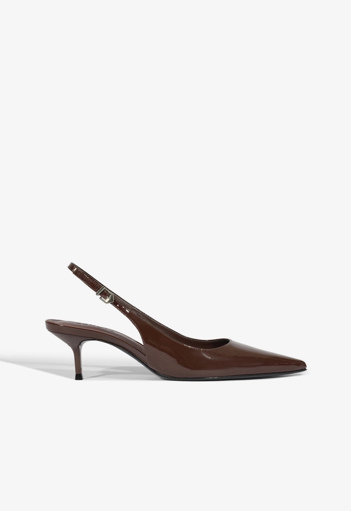 Paola Mid Patent Pump Ice Grip