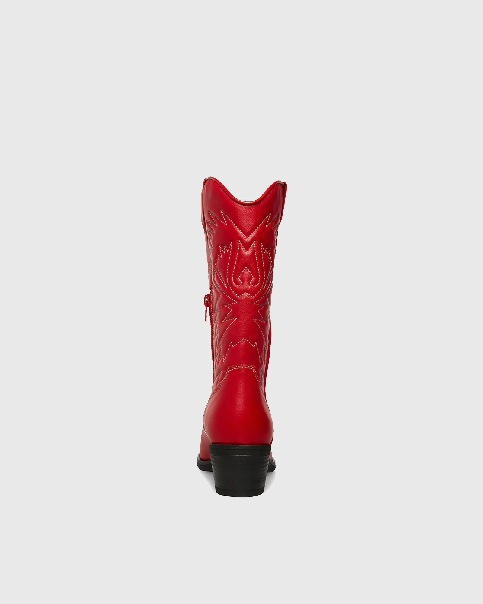 Pasquelina Embroidery Mid Calf Boots
