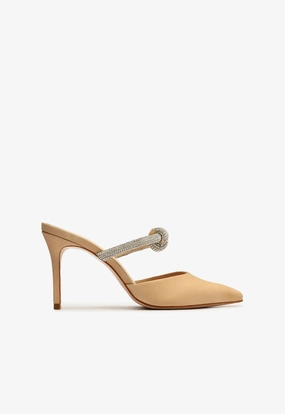Soul Step Rolling Motion Design Pearl Nubuck Pump