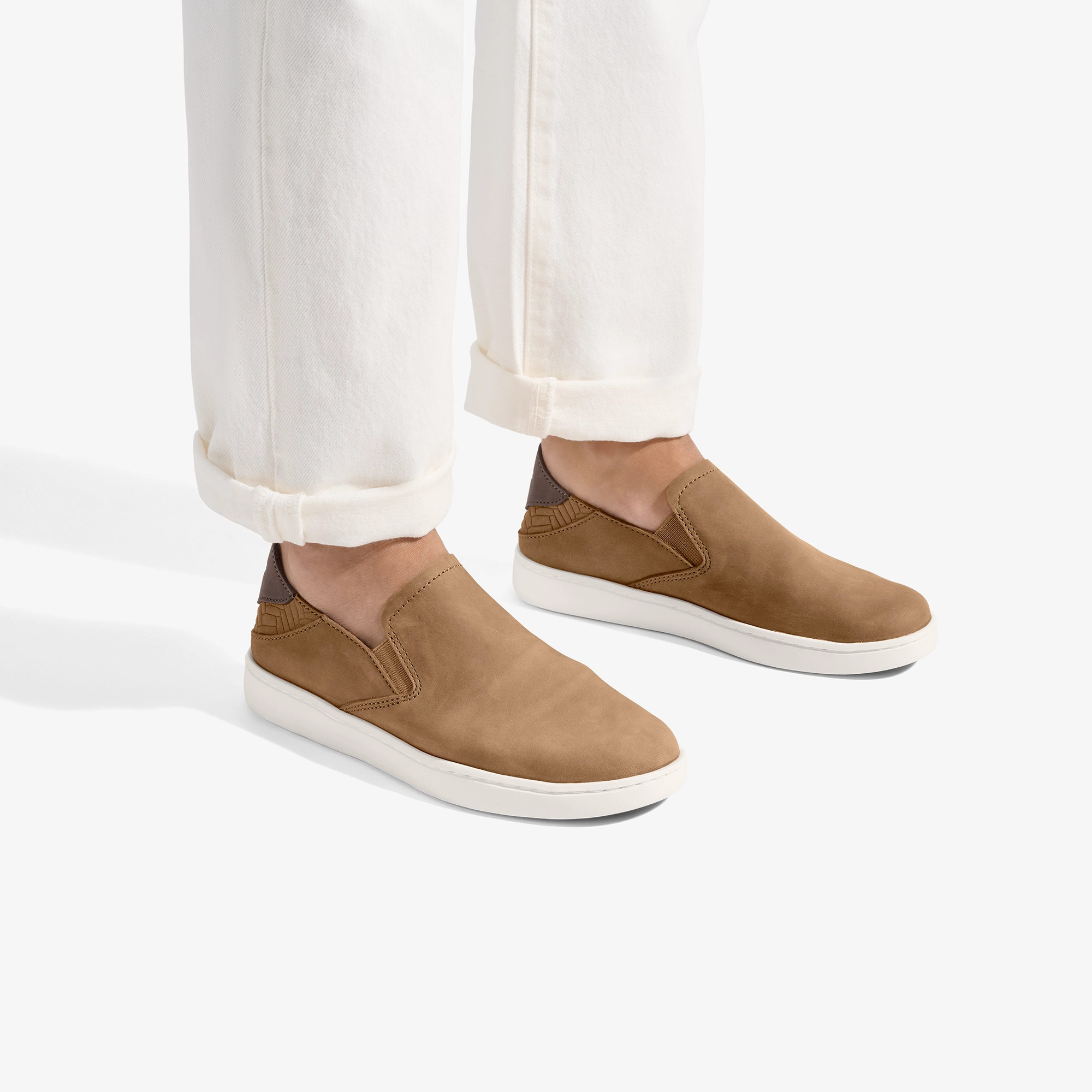 Pehuea Leather  -  Sahara / Toffee Flexible Slip On Instant Flex