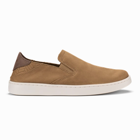 Pehuea Leather  -  Sahara / Toffee Quick Slip Shoes