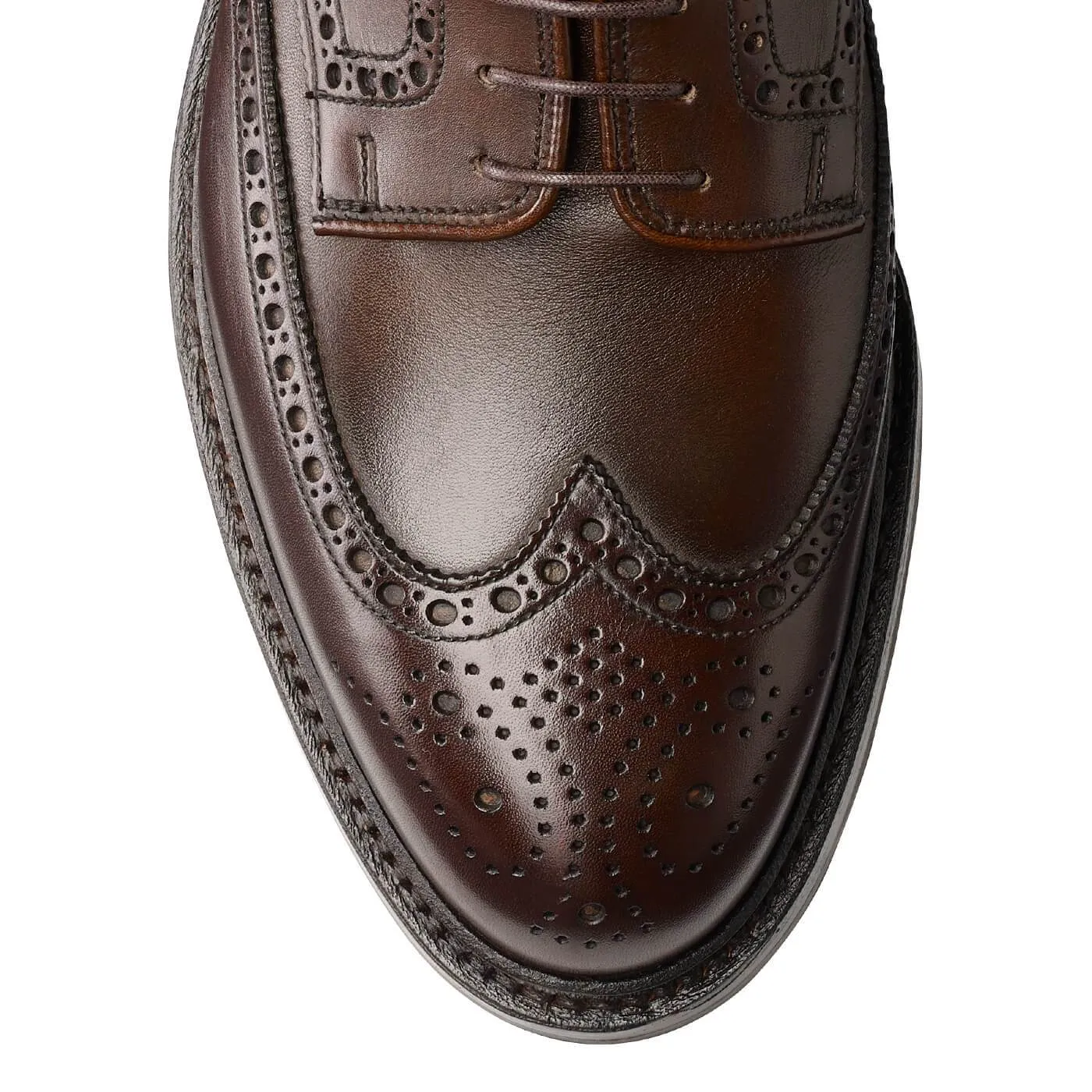 Pembroke Dark Brown Wax Calf Comfort Walk