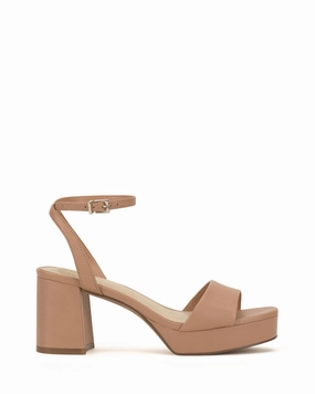 Metallic Shine Pendreya Platform Sandal