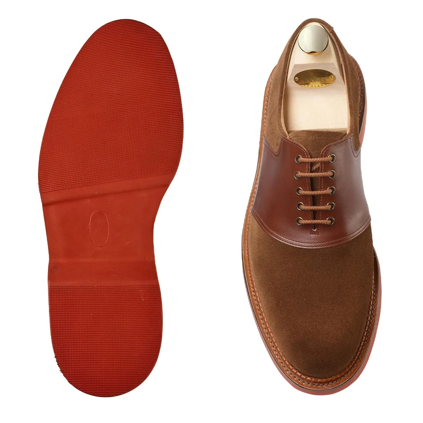 Fitness Vibe Fast Go Penn Snuff Suede & Bracken Calf