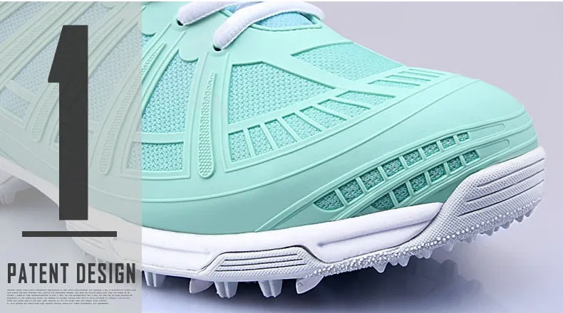PGM GOLF-XZ088 WOMEN'S DOUBLE PATENT WATERPROOF | ANTI-SKIDDING OUTDOOR GOLF SHOES | LEISURE SPORTS