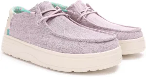 PITAS Womens Poppy Slip-On Loafers | Casual Shoes for Women | Comfortable Lightweight Slip-On Shoes | Lilac