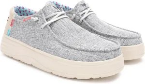 PITAS Womens Poppy Slip-On Loafers | Casual Shoes for Women | Comfortable Lightweight Slip-On Shoes | Navy