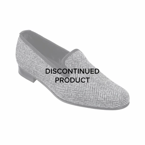 Plain Albert Grey Harris Tweed Water Resistant