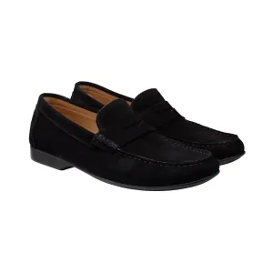 Genoa Black Calf Suede Waterproof Standing All Dynamic Edge
