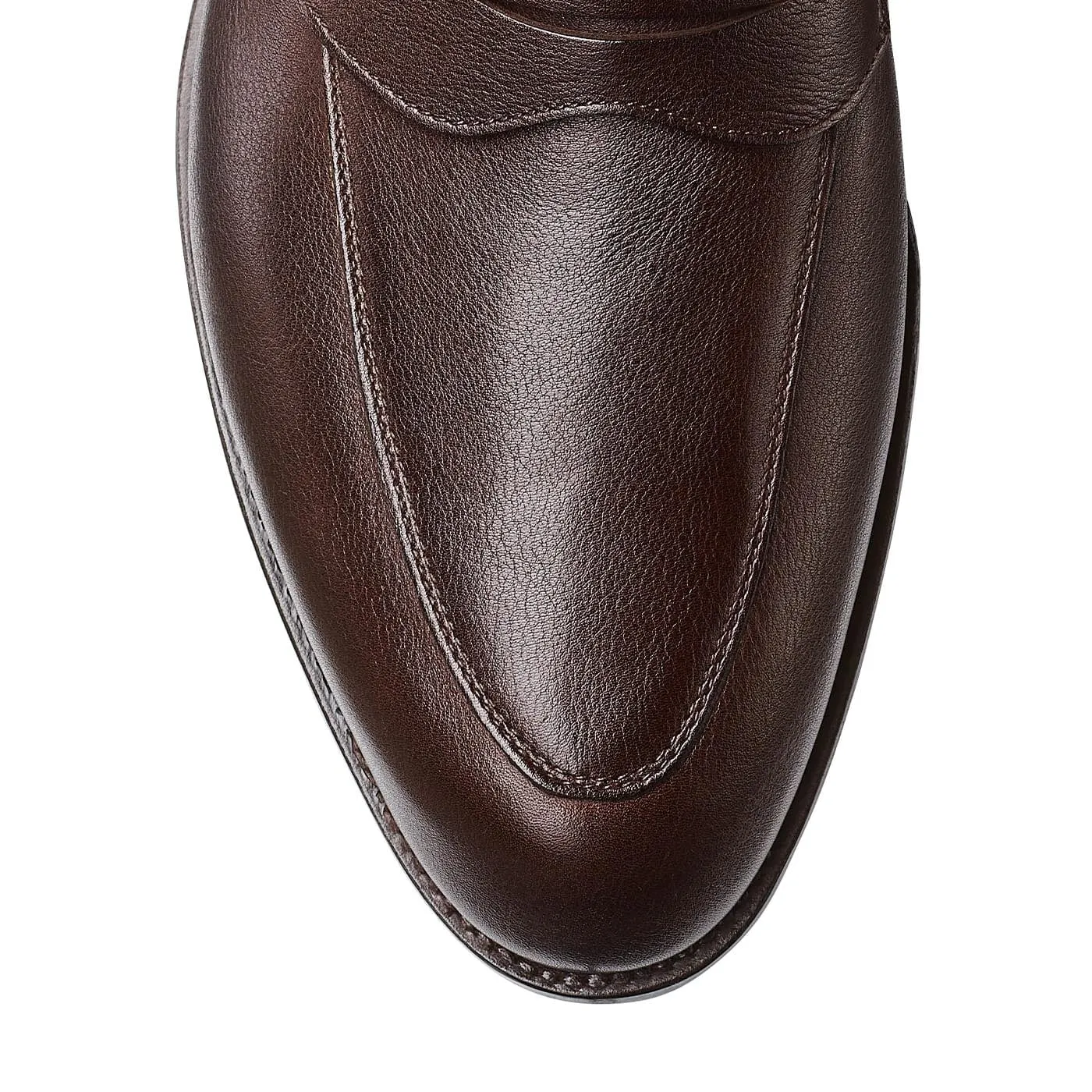 Nice Dark Brown Milled Calf Durable Build Minimalist Fans