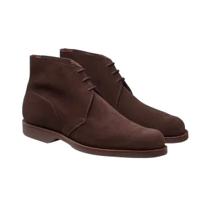 Rainy Day Chukka 4 Dark Brown Reverse Butt Suede