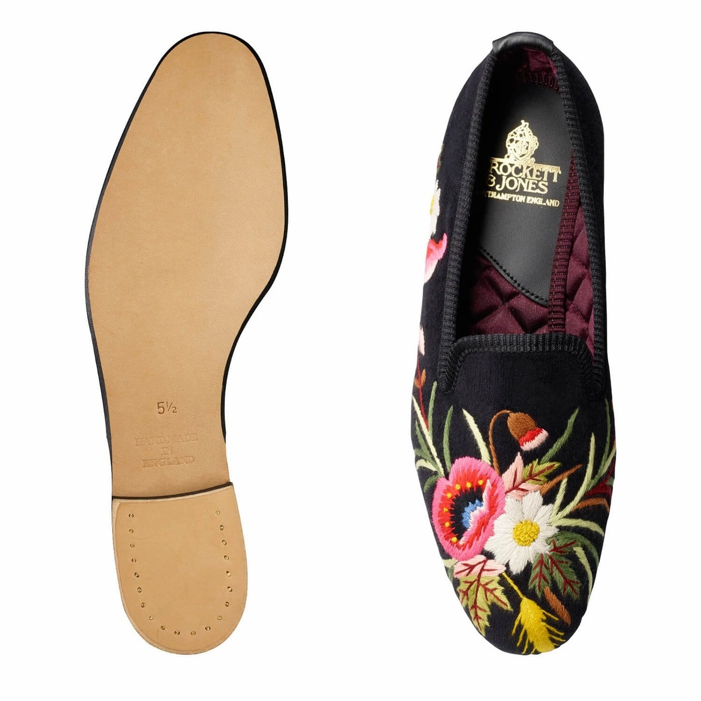 Durable Rubber Poppies Black Velvet